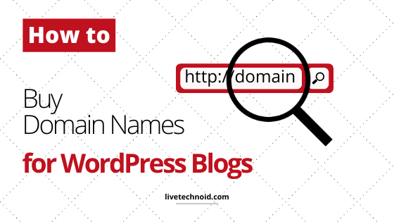 How to Buy Domain Names for WordPress Blogs - Dextrava.com