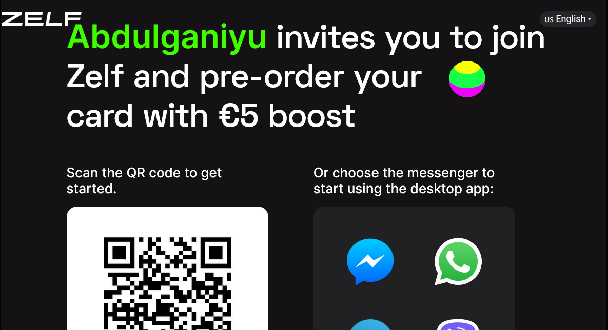 Invite Friends on ZELF and Earn €5 for Every Friend Referred