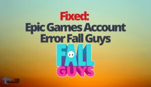 Fixed: Epic Games Account Error Fall Guys